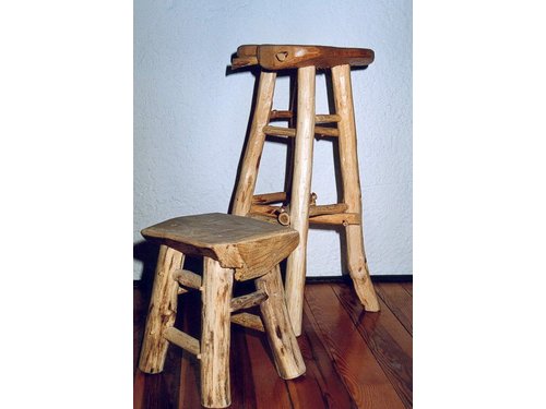 Drewniane taborety,hokery