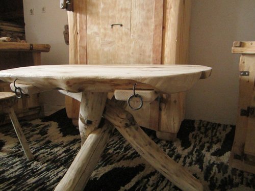 STÓŁ DREWNIANY OWALNY VIKING -REZERWACJA