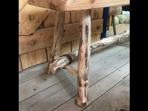 Ławeczka drewniana